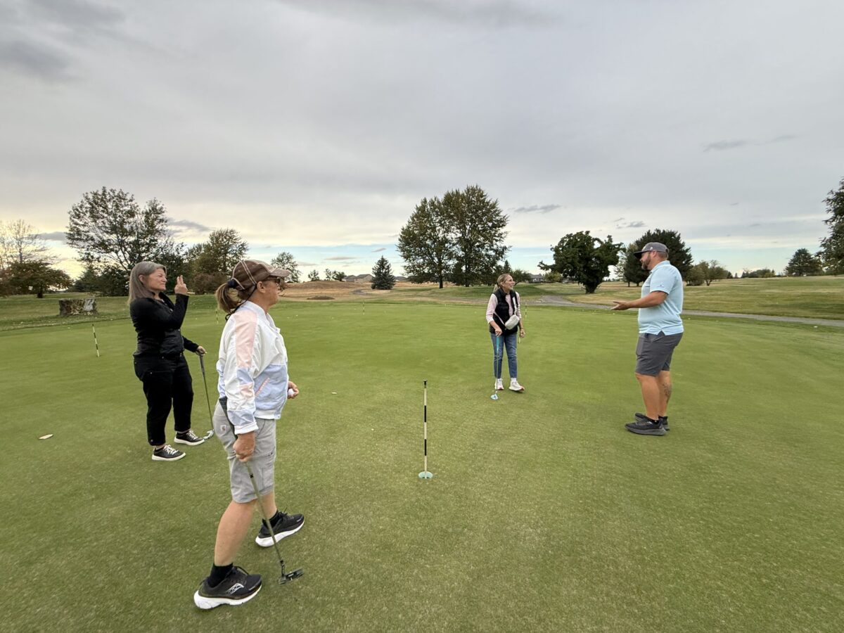 Golf instruction with DC in Spokane Washington